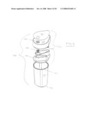 DIFFUSION DEVICE WITH REPLACEABLE CARTRIDGE diagram and image