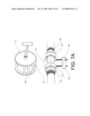 Fishing reel mount assembly diagram and image