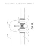 Fishing reel mount assembly diagram and image