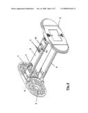 TRANSVERSE LIMB AND MEMBER OF A LINE GUIDE DEVICE WITH A TRANSVERSE LIMB diagram and image