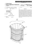 Support structure for a limp bag diagram and image