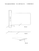 PORTABLE AND ADJUSTABLE STAND FOR LAPTOP COMPUTERS OR OTHER DEVICES diagram and image