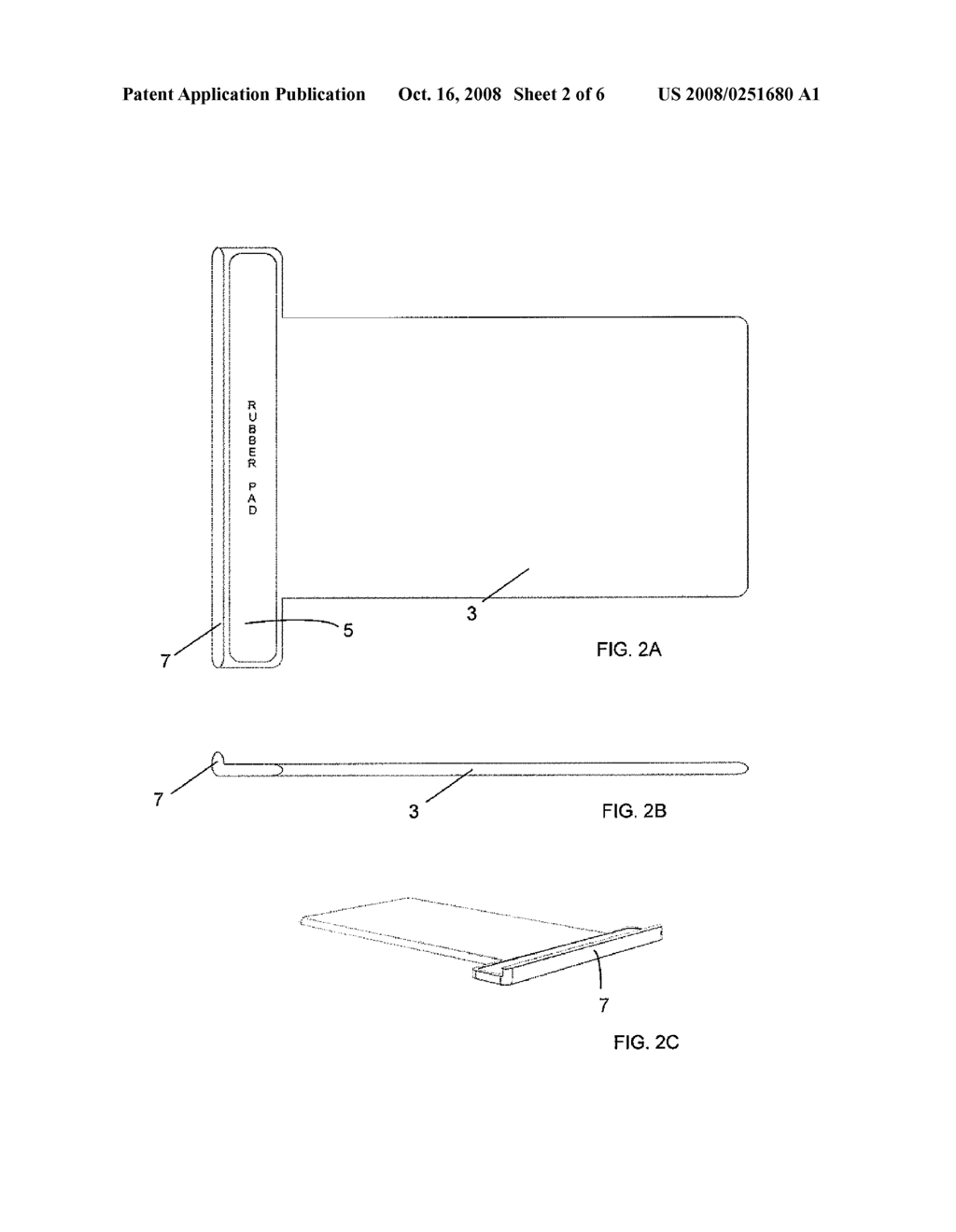 PORTABLE AND ADJUSTABLE STAND FOR LAPTOP COMPUTERS OR OTHER DEVICES - diagram, schematic, and image 03