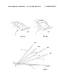 PORTABLE AND ADJUSTABLE STAND FOR LAPTOP COMPUTERS OR OTHER DEVICES diagram and image