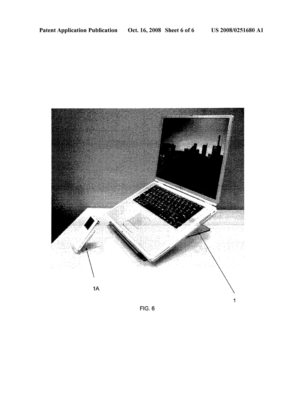 PORTABLE AND ADJUSTABLE STAND FOR LAPTOP COMPUTERS OR OTHER DEVICES - diagram, schematic, and image 07