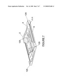 Foldable baking pan diagram and image