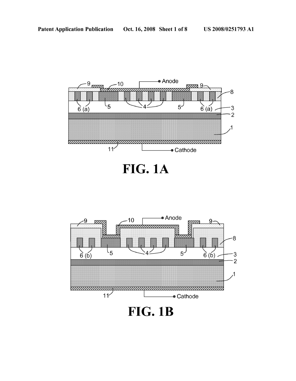 JUNCTION BARRIER SCHOTTKY RECTIFIERS HAVING EPITAXIALLY GROWN P+-N JUNCTIONS AND METHODS OF MAKING - diagram, schematic, and image 02