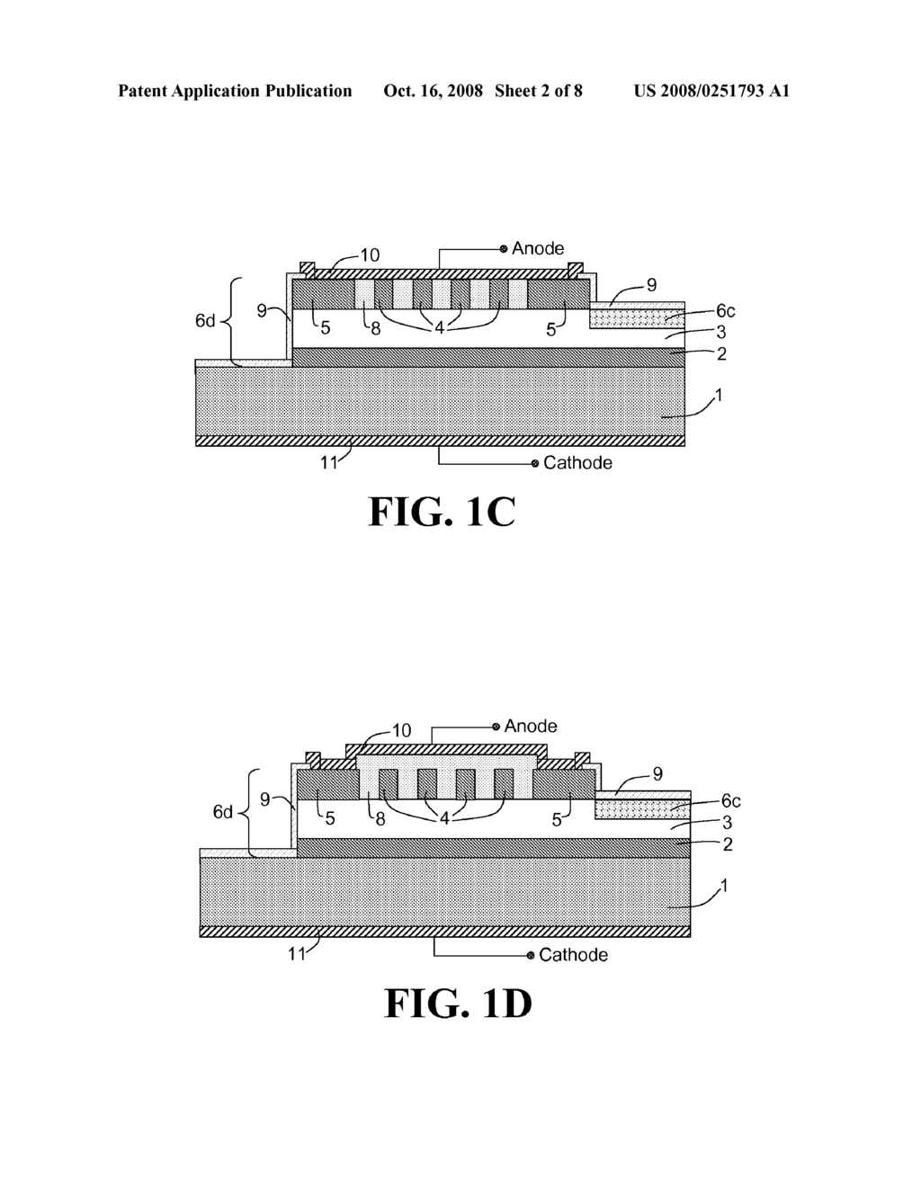 JUNCTION BARRIER SCHOTTKY RECTIFIERS HAVING EPITAXIALLY GROWN P+-N JUNCTIONS AND METHODS OF MAKING - diagram, schematic, and image 03