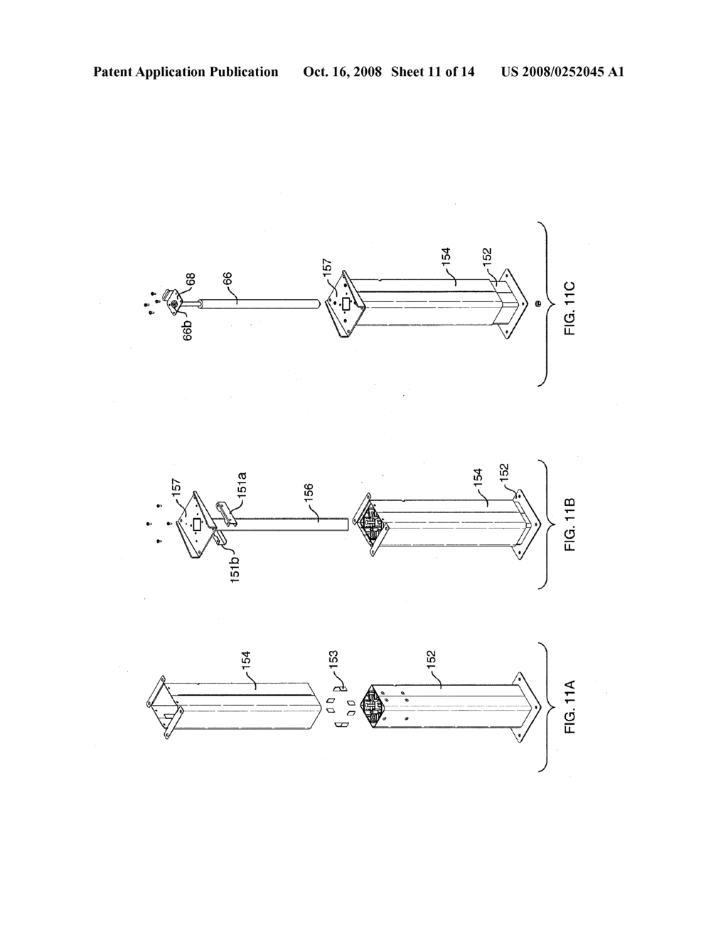 Single-Post, Height Adjustable Cart - diagram, schematic, and image 12