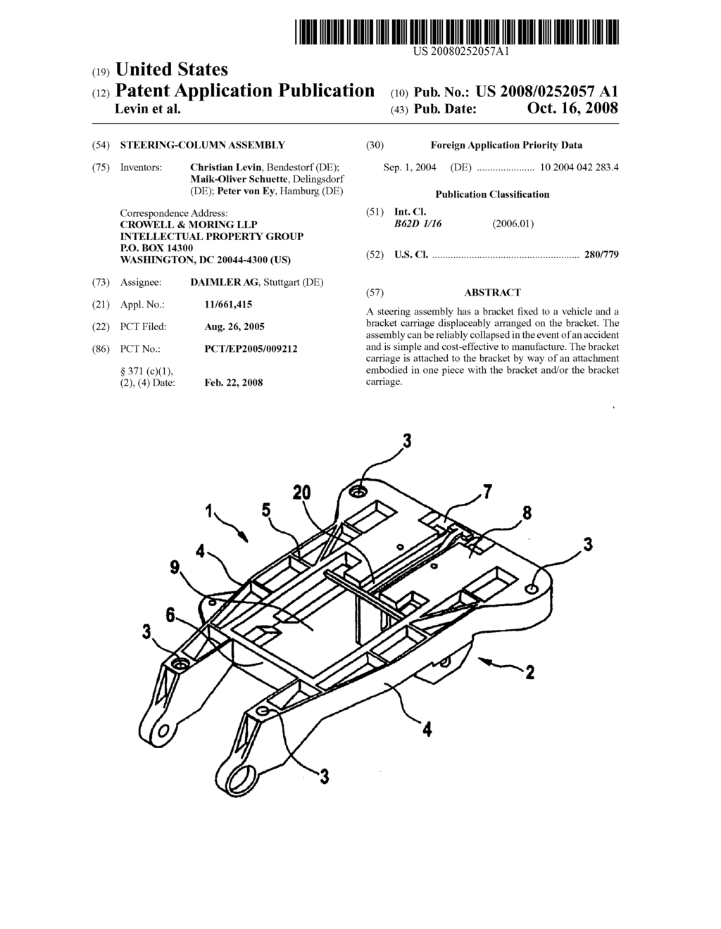 Steering-Column Assembly - diagram, schematic, and image 01