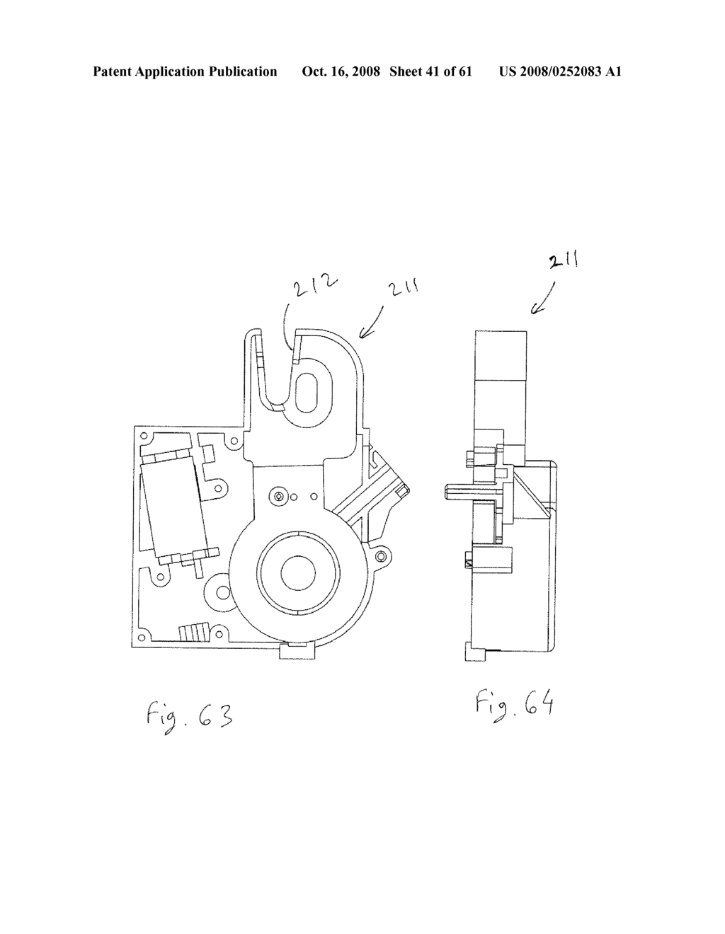 ELECTROMECHANICAL ROTARY PAWL LATCH - diagram, schematic, and image 42