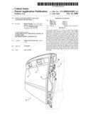 Swing and fold down tailgate actioning mechanism diagram and image