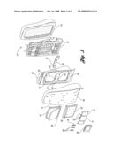 VEHICLE SEAT ASSEMBLY HAVING A MODULAR ACCESSORY SYSTEM AND METHOD OF MAKING THE SAME diagram and image