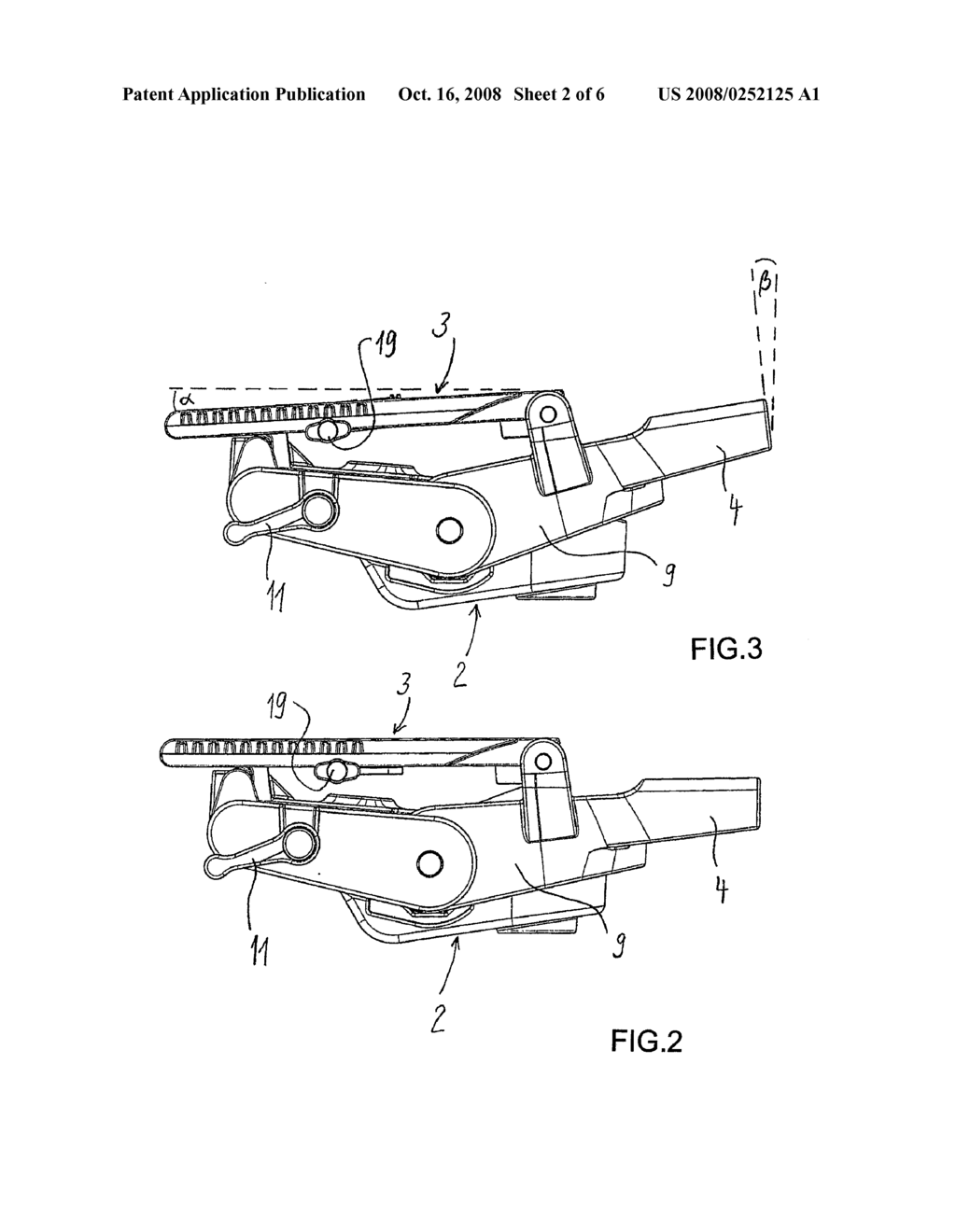 Device for Seat Tilt Adjustment of a Chair - diagram, schematic, and image 03