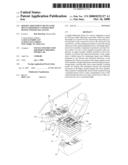 Height adjustment device for heavy equipment console box having weight balancing diagram and image