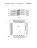 Vertical probe array arranged to provide space transformation diagram and image