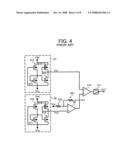 Temperature detector circuit and oscillation frequency compensation device using the same diagram and image