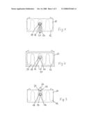 Method and device for protection against remote readout of goods identification data diagram and image