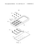 KEYPAD ASSEMBLY AND PORTABLE ELECTRONIC DEVICE USING SAME diagram and image