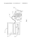 Computer Peripheral with Touch Screen Capability diagram and image