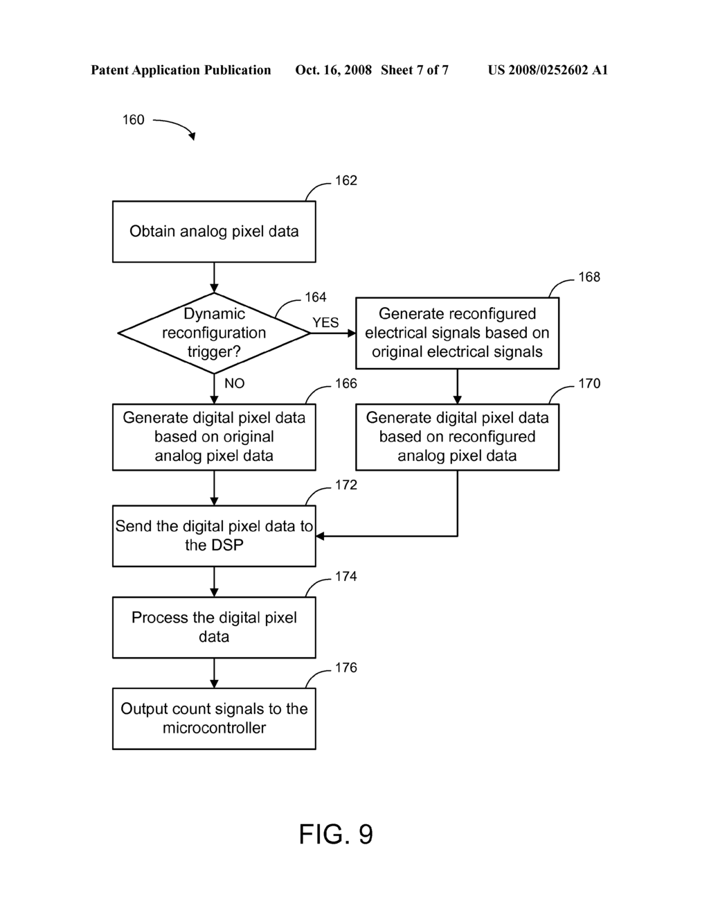 DYNAMICALLY RECONFIGURABLE PIXEL ARRAY FOR OPTICAL NAVIGATION - diagram, schematic, and image 08