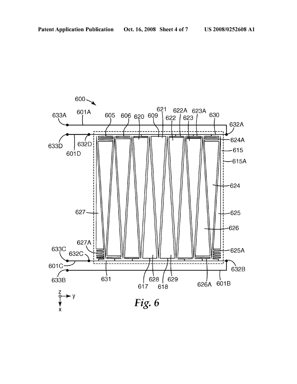 TOUCH SENSOR WITH ELECTRODE ARRAY - diagram, schematic, and image 05