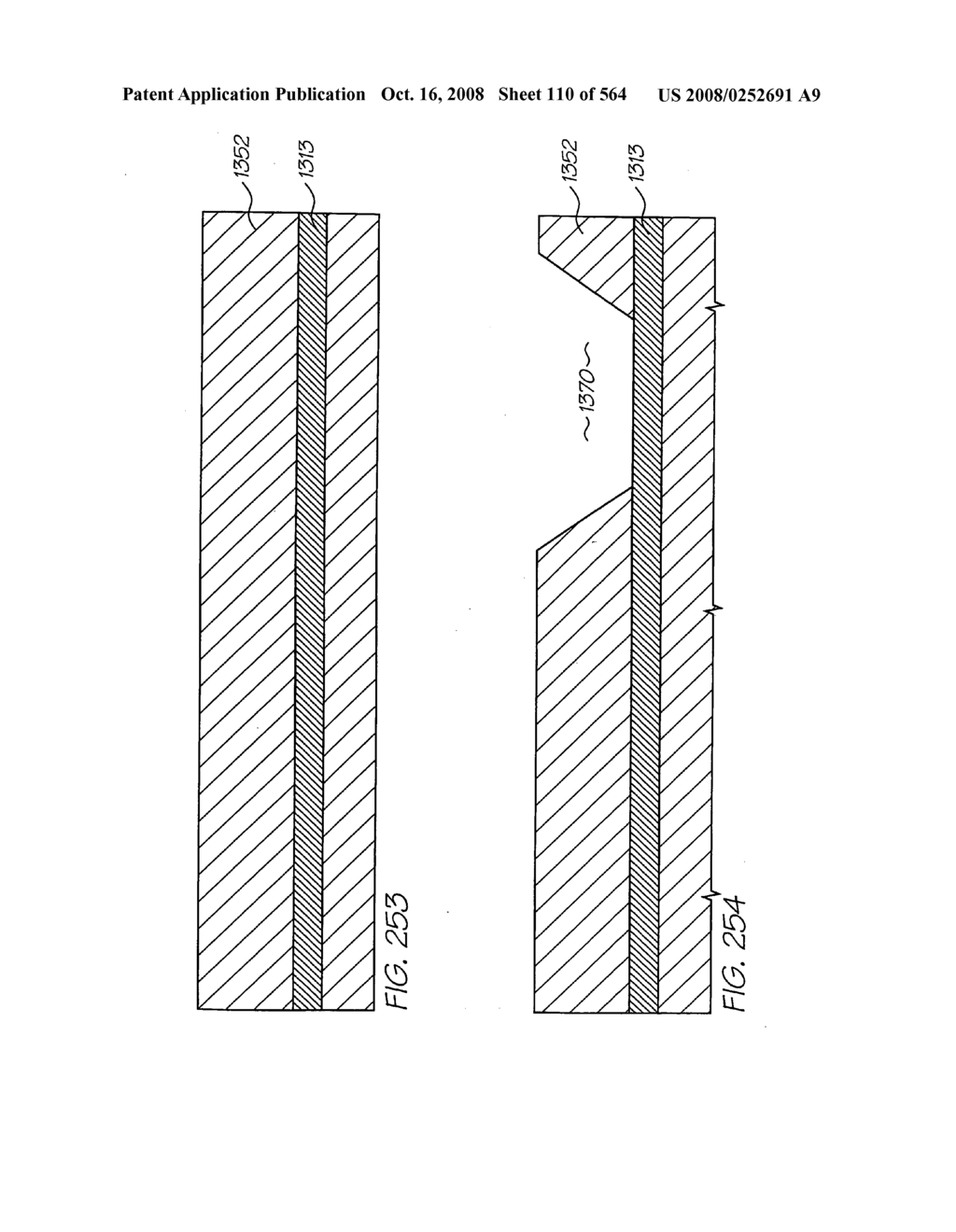 Inkjet nozzle chamber holding two fluids - diagram, schematic, and image 111