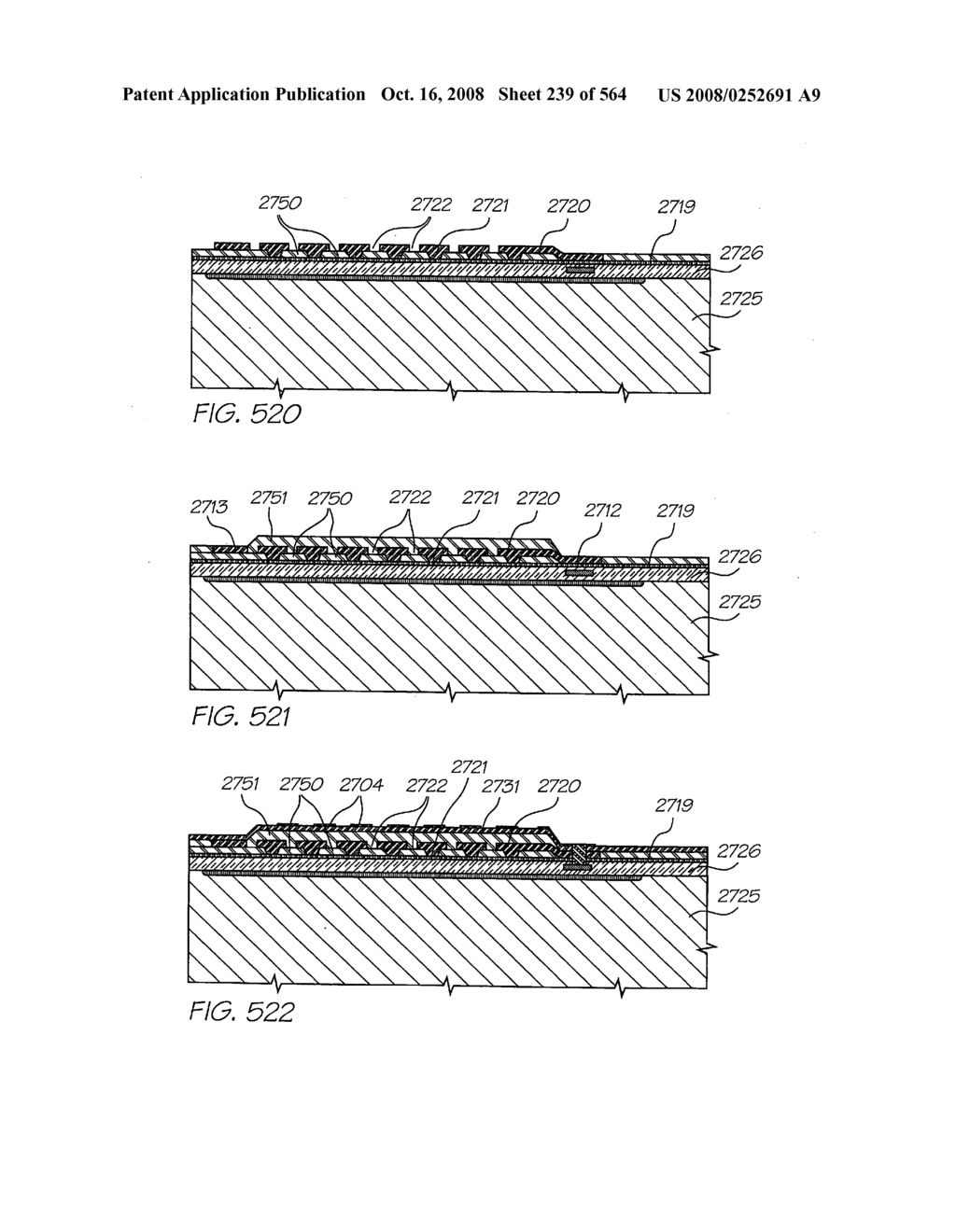 Inkjet nozzle chamber holding two fluids - diagram, schematic, and image 240