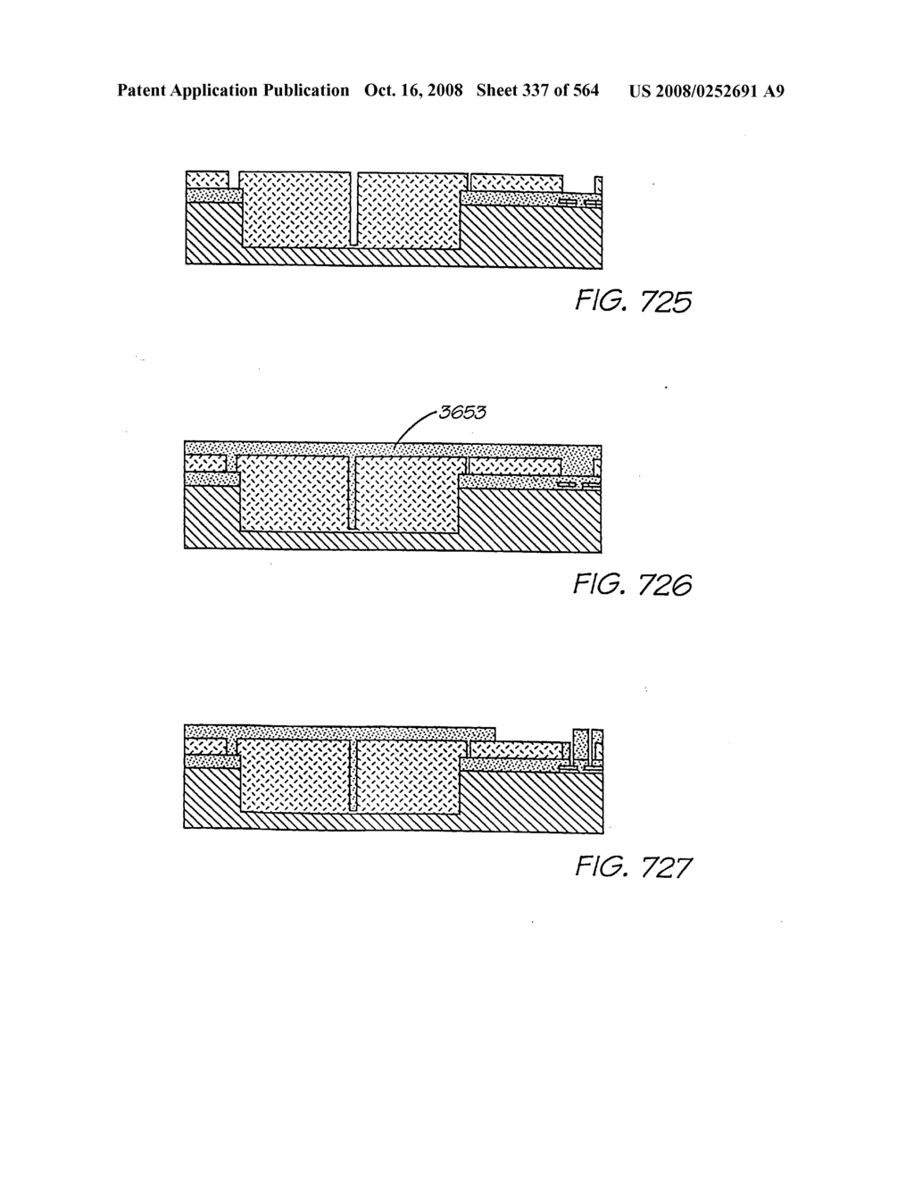 Inkjet nozzle chamber holding two fluids - diagram, schematic, and image 338