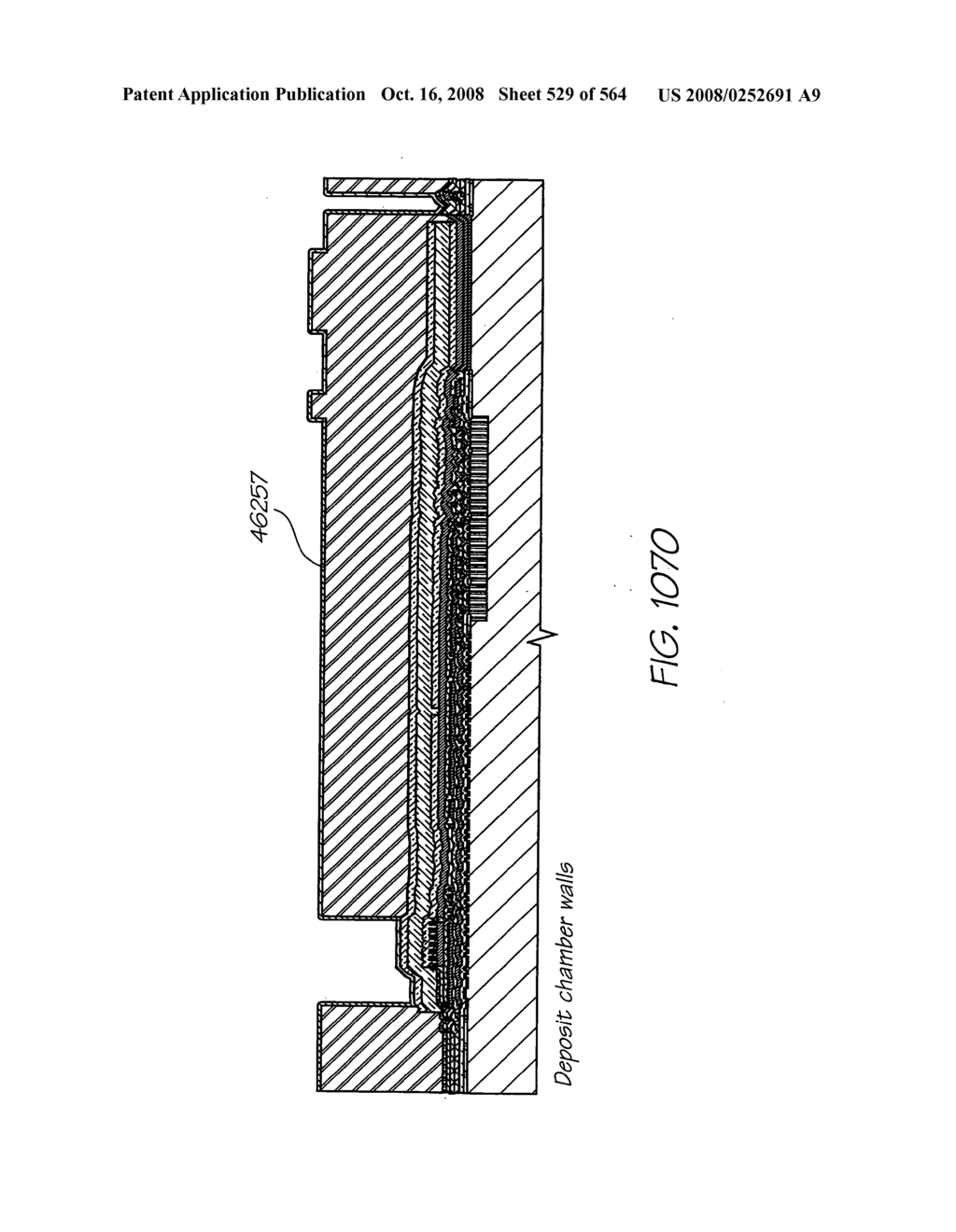 Inkjet nozzle chamber holding two fluids - diagram, schematic, and image 530