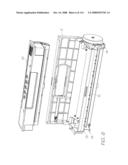 CARTRIDGE UNIT HAVING MAGNETICALLY CAPPED PRINTHEAD diagram and image