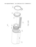 CARTRIDGE UNIT HAVING MAGNETICALLY CAPPED PRINTHEAD diagram and image