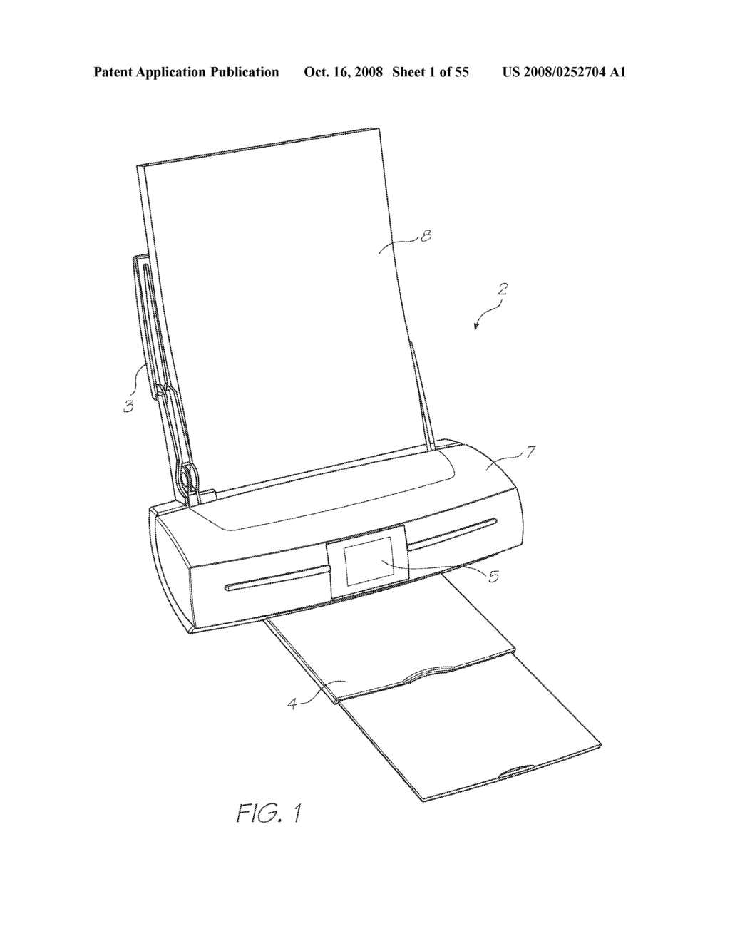 PRINTER WITH CARTRIDGE DOCK FOR RUPTURING SEAL ON CARTRIDGE - diagram, schematic, and image 02