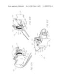 PRINTER WITH CARTRIDGE DOCK FOR RUPTURING SEAL ON CARTRIDGE diagram and image