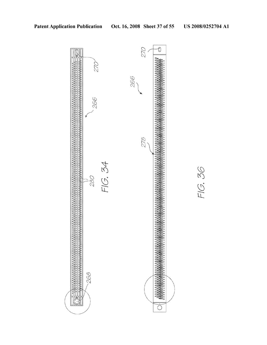 PRINTER WITH CARTRIDGE DOCK FOR RUPTURING SEAL ON CARTRIDGE - diagram, schematic, and image 38