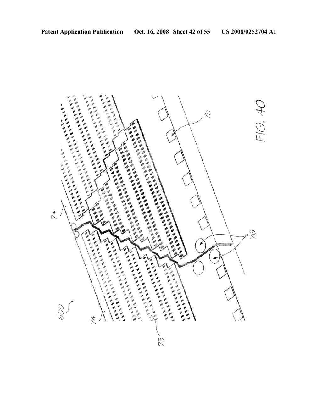 PRINTER WITH CARTRIDGE DOCK FOR RUPTURING SEAL ON CARTRIDGE - diagram, schematic, and image 43