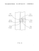 Detachable shelter frame for spectacles diagram and image