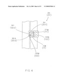 Detachable shelter frame for spectacles diagram and image