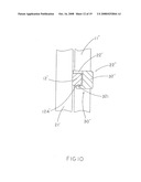 Detachable shelter frame for spectacles diagram and image