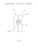 Detachable shelter frame for spectacles diagram and image