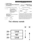 MAGNETORESISTIVE EFFECT ELEMENT diagram and image