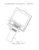 Flexible printed circuit board with alignment marks in particular positions diagram and image