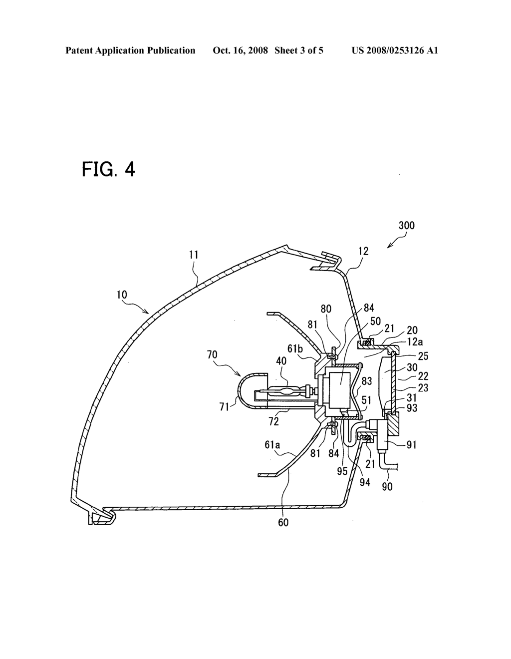 Discharge lamp assembly including controller unit - diagram, schematic, and image 04