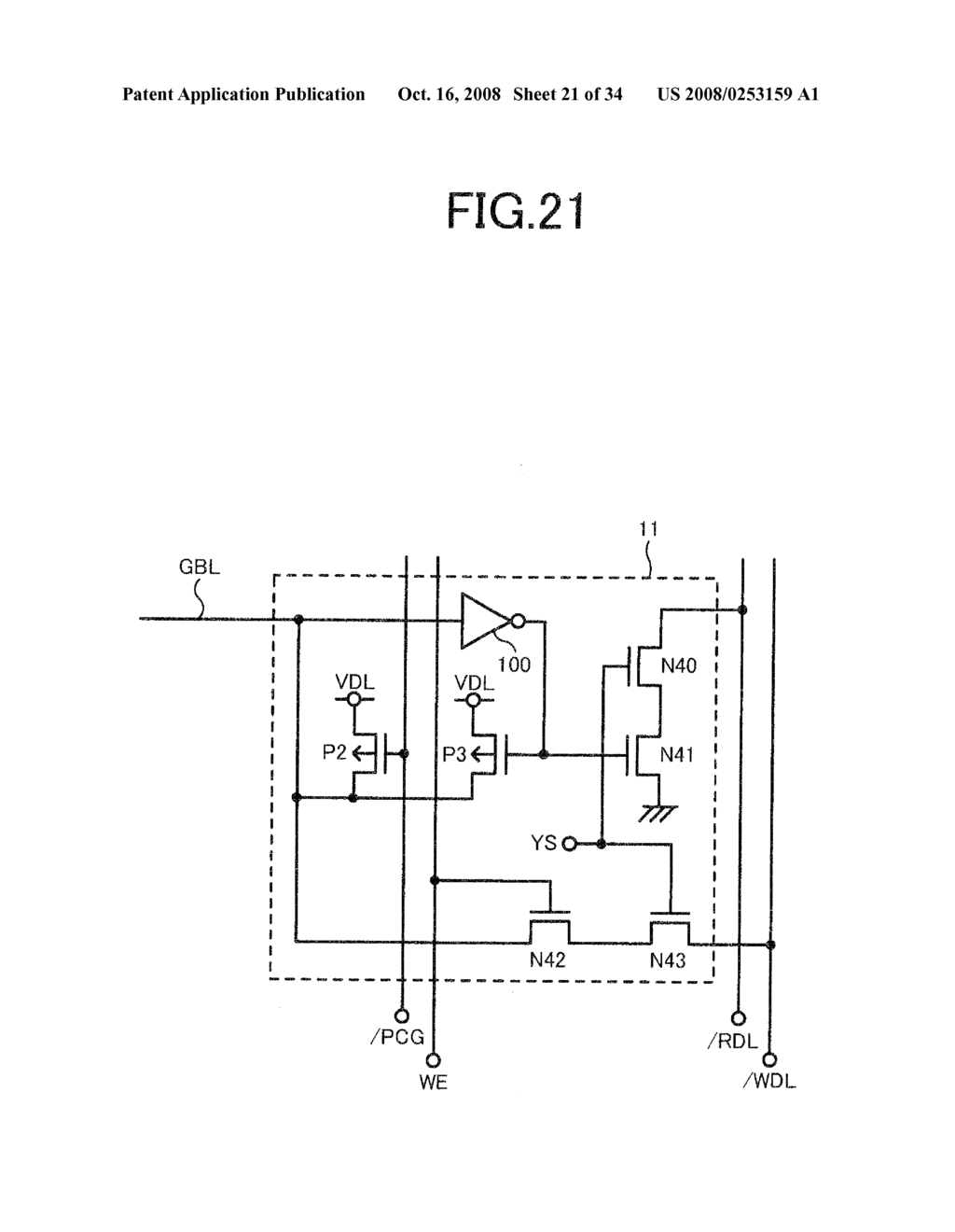 SEMICONDUCTOR MEMORY DEVICE - diagram, schematic, and image 22