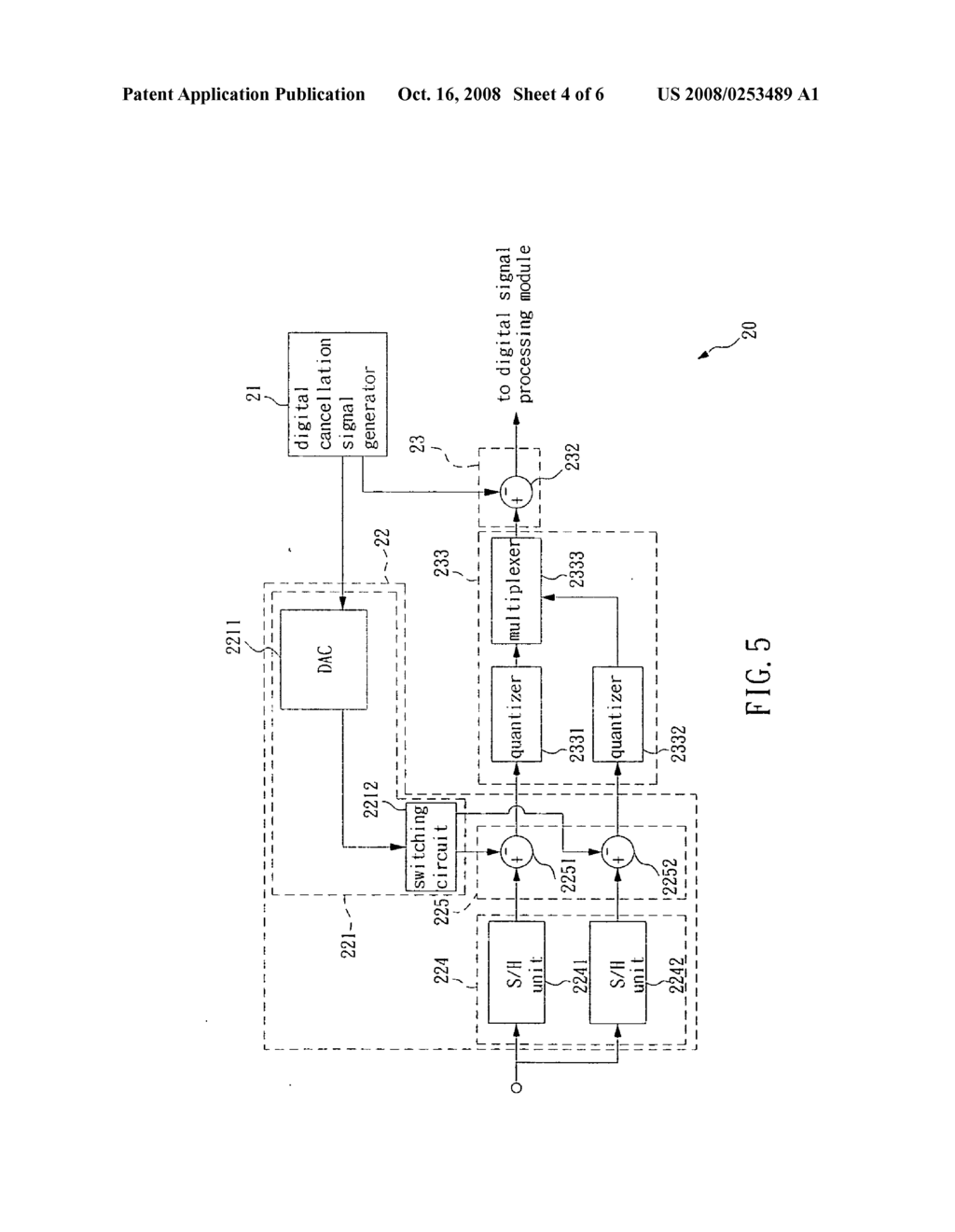 Apparatus and Method for interference cancellation in receiver of communication system - diagram, schematic, and image 05