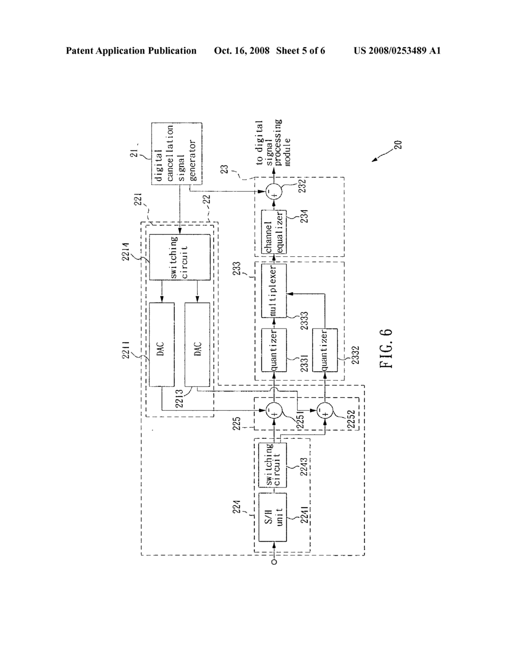 Apparatus and Method for interference cancellation in receiver of communication system - diagram, schematic, and image 06