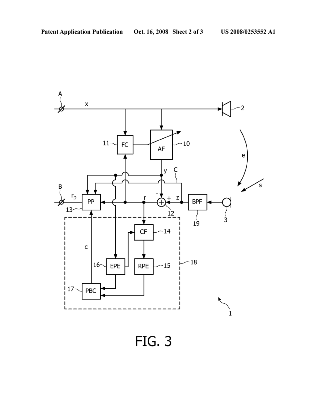 Acoustic Echo Canceller - diagram, schematic, and image 03