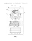 User interface for multi-channel sound panner diagram and image