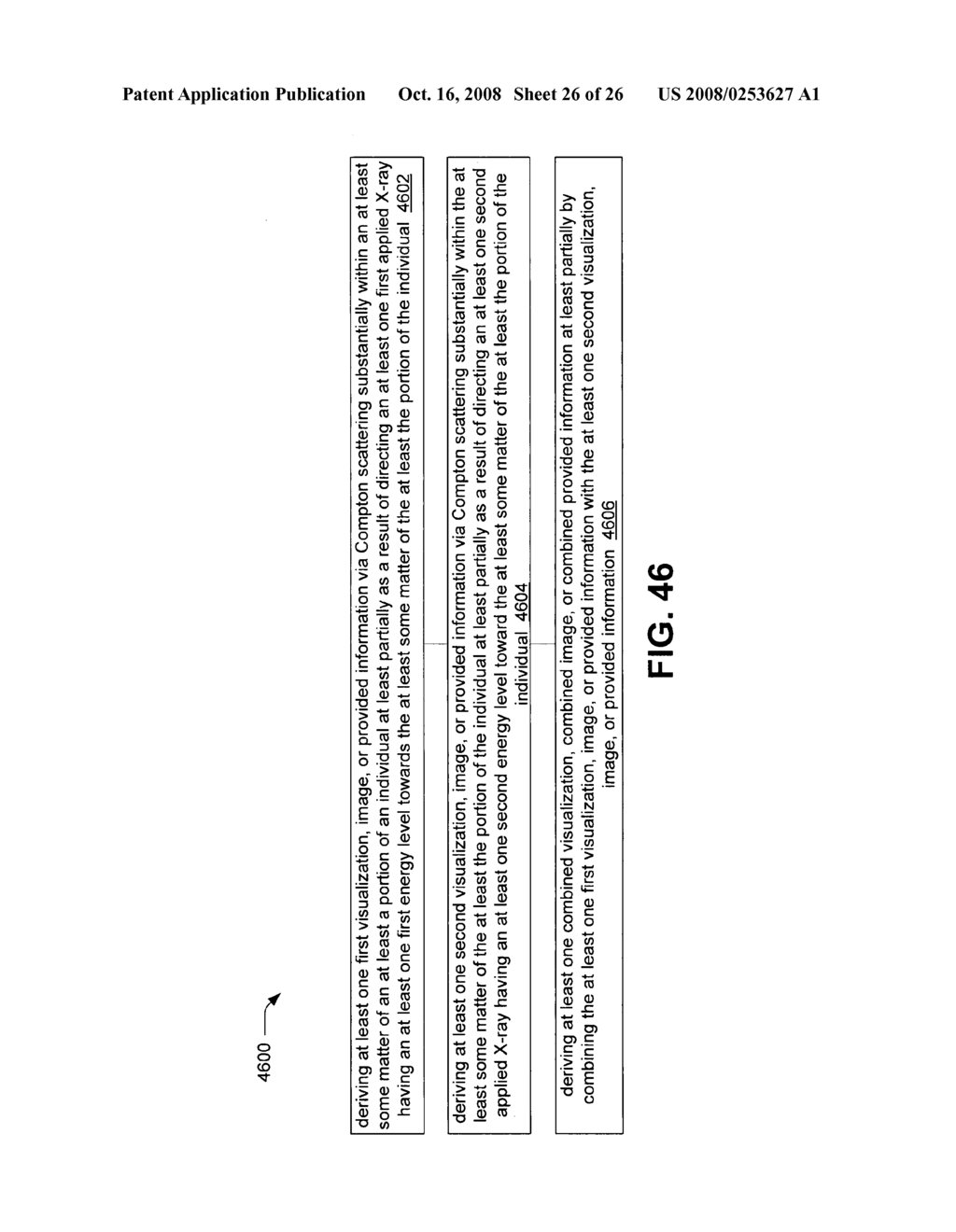 Compton scattered X-ray visualization, imaging, or information provider using image combining - diagram, schematic, and image 27