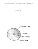 Optical fiber, optical fiber connecting method, and optical connector diagram and image